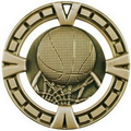 "Basketball" Medal - 2-1/2"